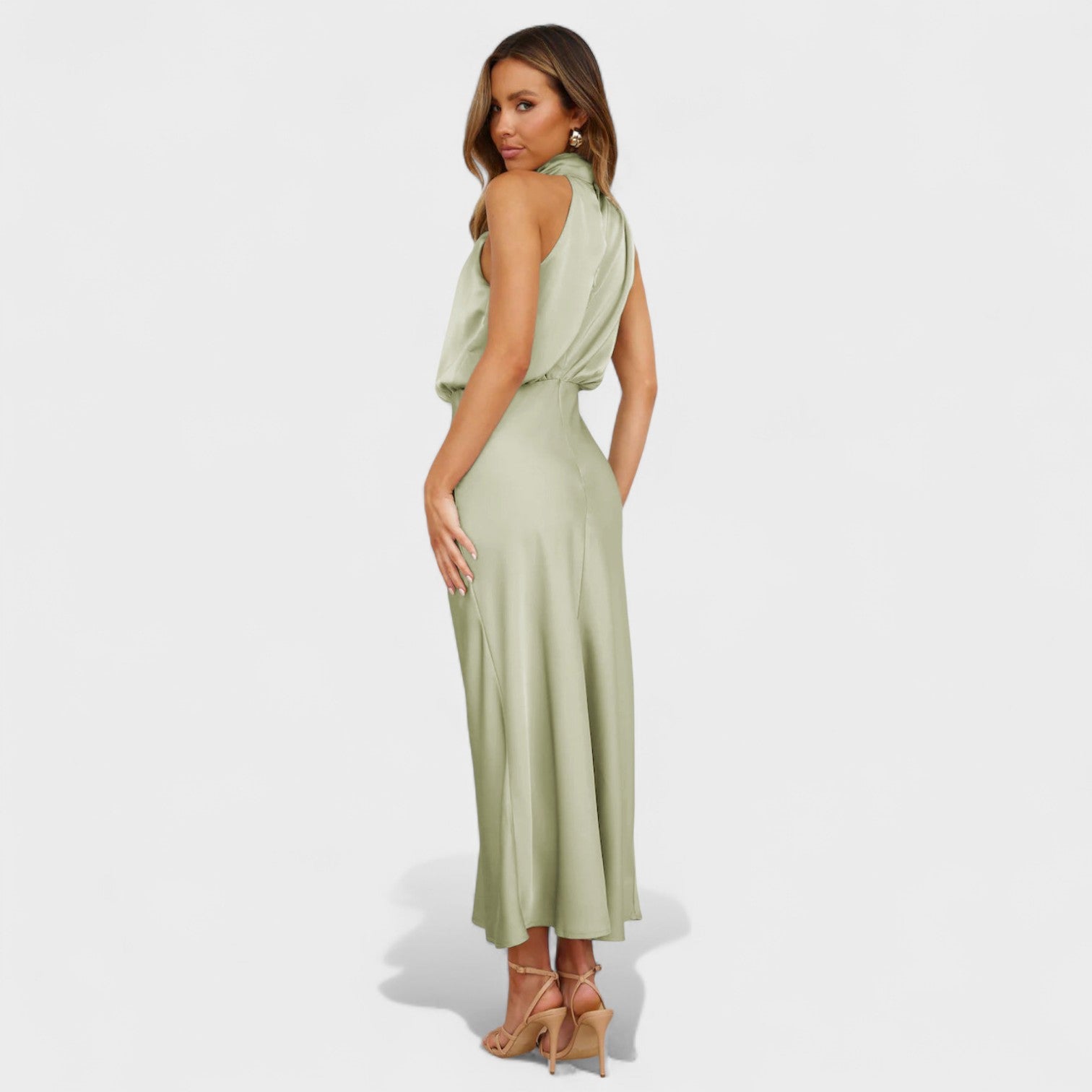 Alda - Elegantna Saten Haljina