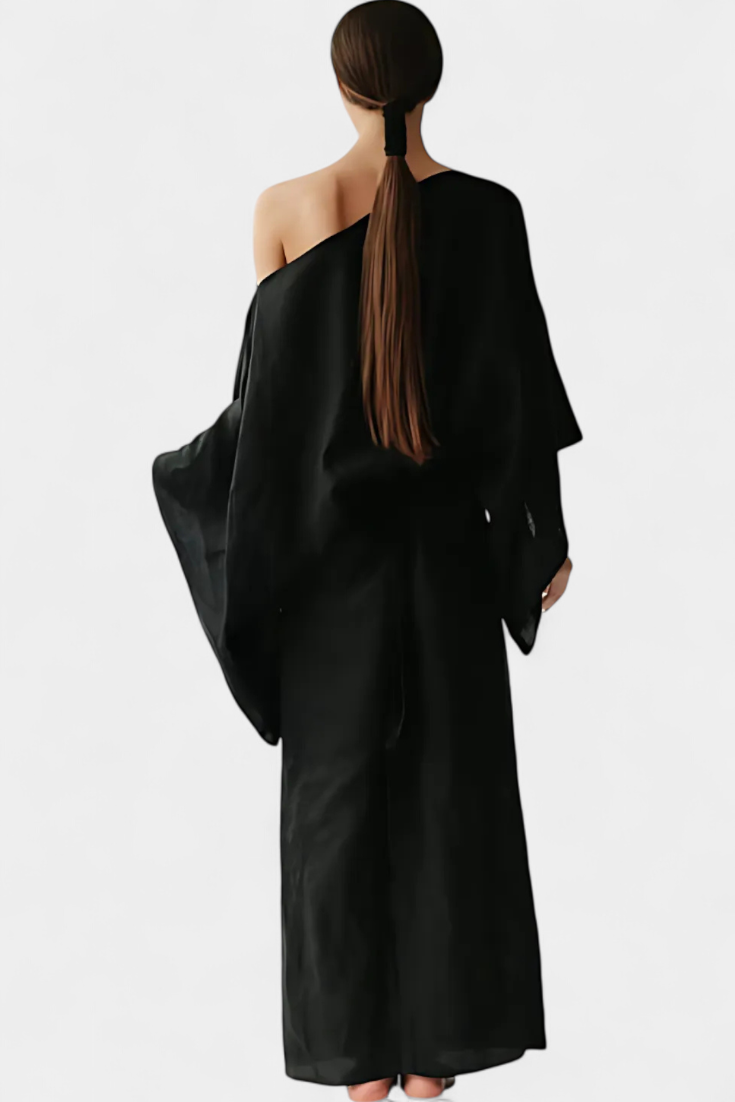 Filipa - Haljina Kimono od Lina i Pamuka s Pojasom