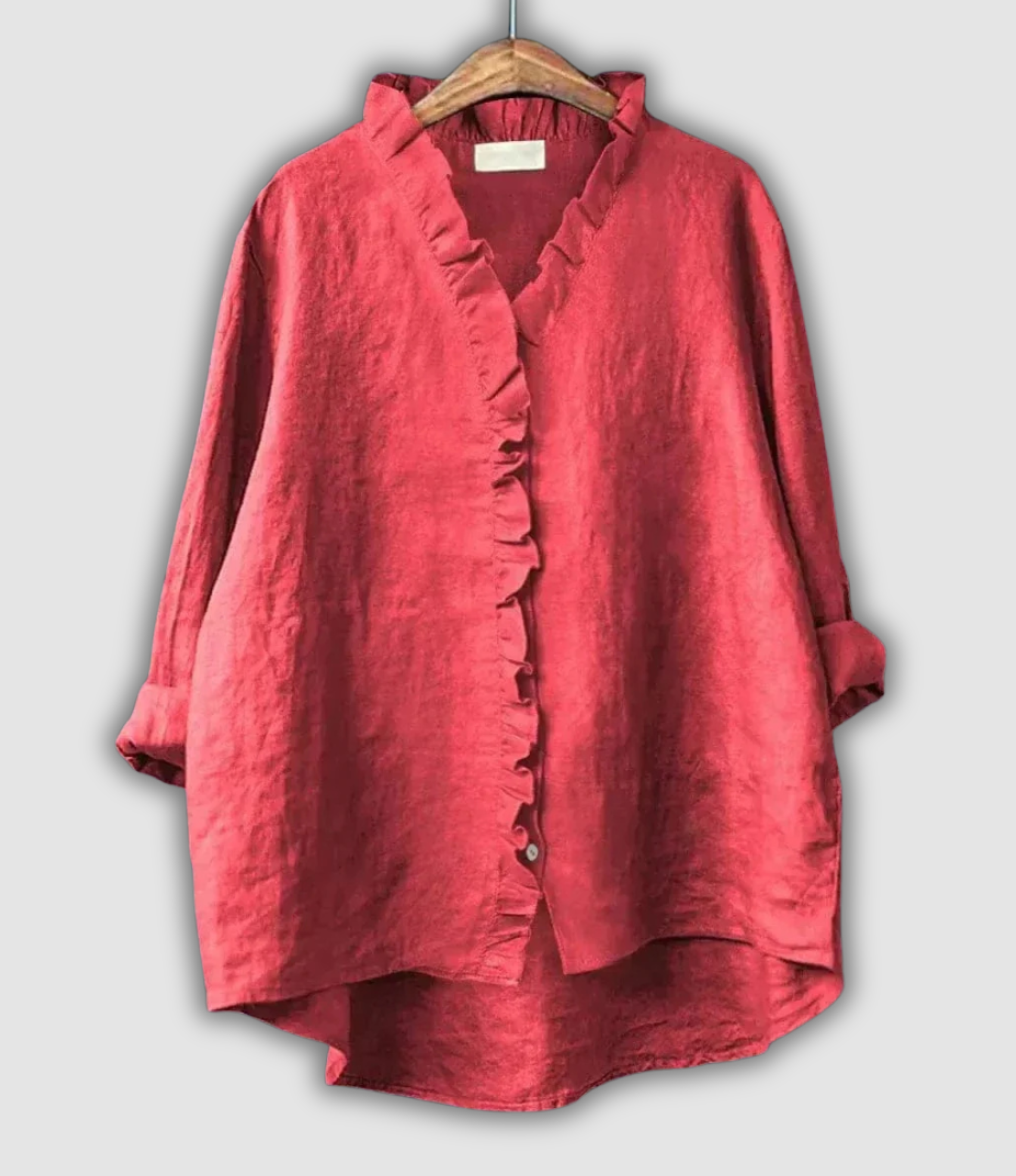 Linen Bluza Kava Smirenost