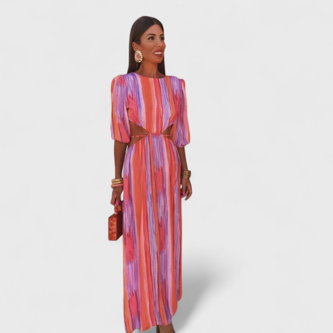 Sara - Elegantna haljina s izrezima