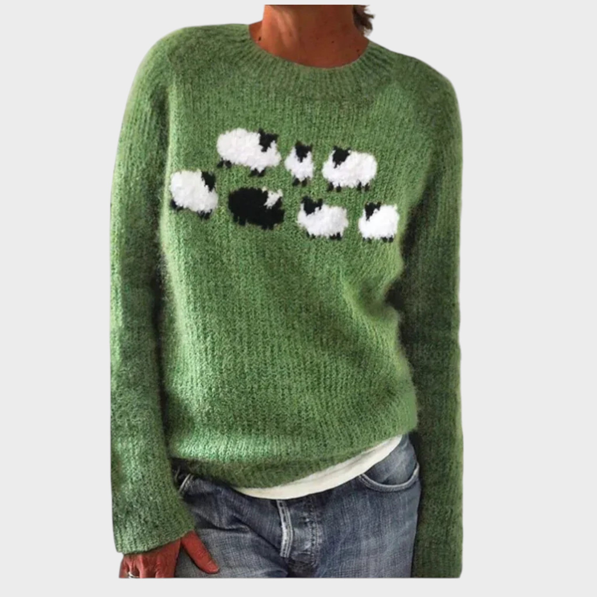 Blanka™ - Udobni Retro Pulover